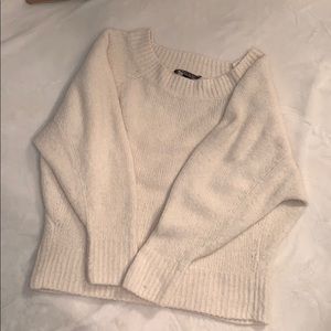 Comfy white sweater